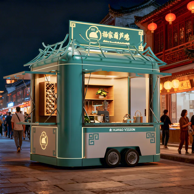 تریلر غذای قهوه