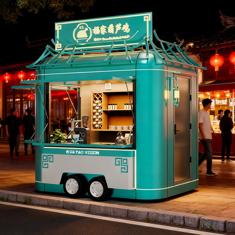 تریلر غذای موبایل